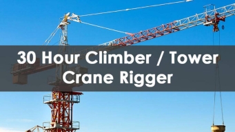 30 Hour Tower Crane Rigger Training Course