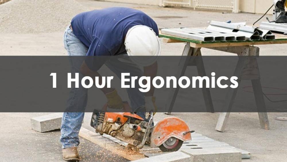1 Hour Ergonomics Training, In-Person