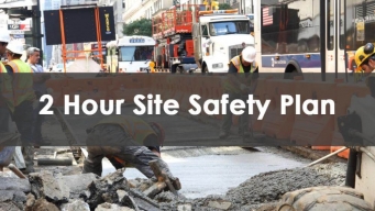 2 Hour Site Safety Plan Course, In-Person