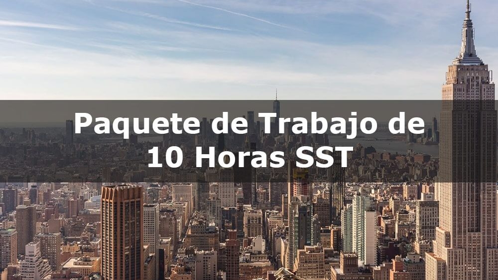 Curso de capacitación en línea de 10 horas de SST DOB para trabajadores