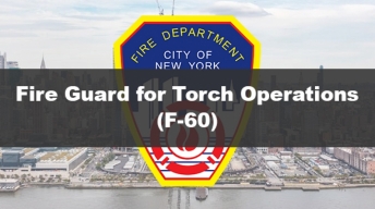 Fire Guard for Torch Operations (F-60) Prep Class