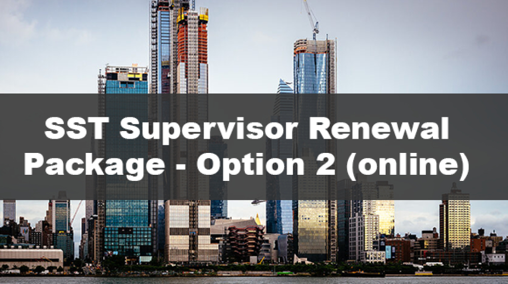 SST Supervisor Renewal Package Option 2