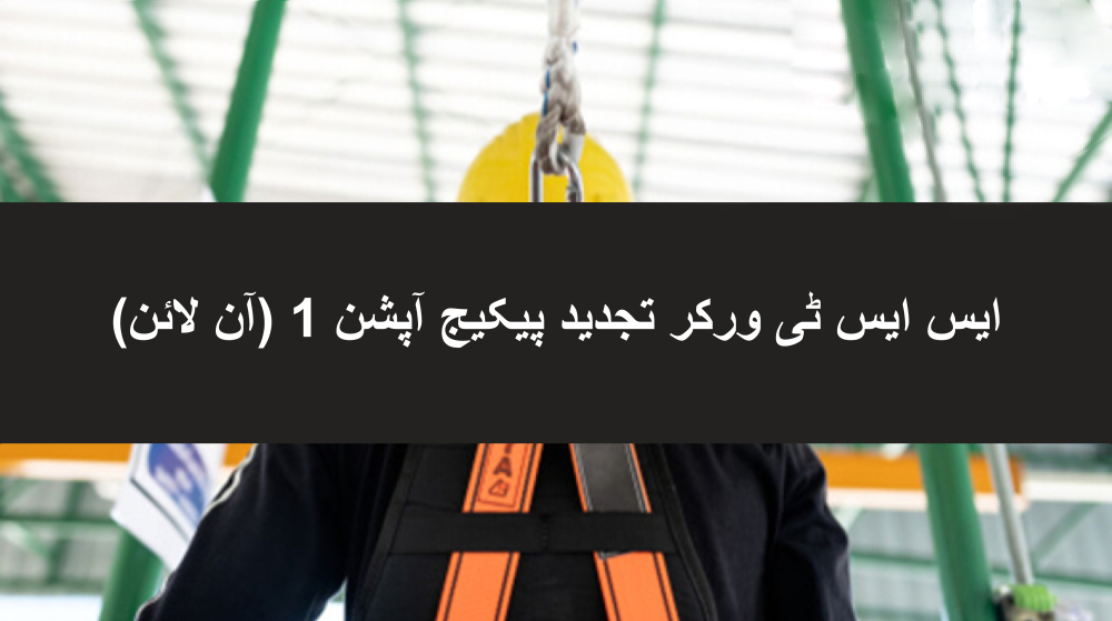 ایس ایس ٹی ورکر کی تجدید کا پیکیج - آپشن 1