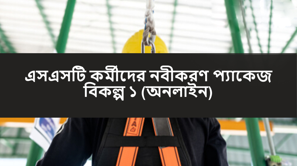 এসএসটি কর্মীদের নবীকরণ প্যাকেজ বিকল্প ১